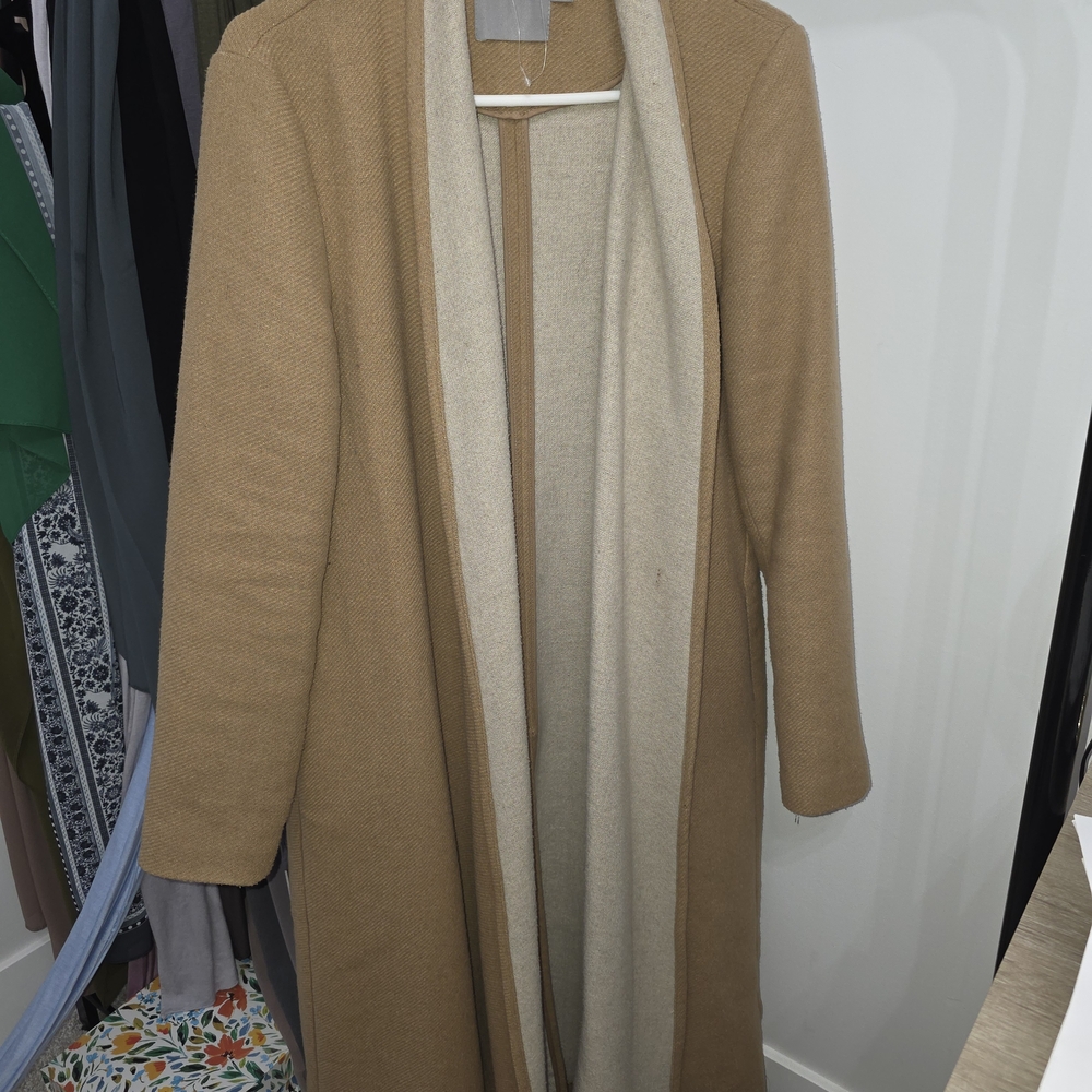 ASOS Camel and Beige Trench Coat